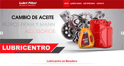 Desktop Screenshot of lubri-filter.com